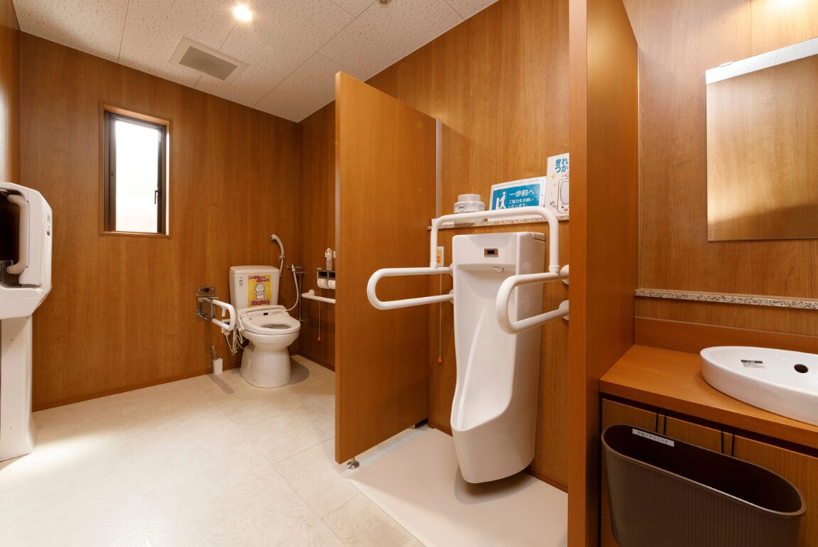 バリアフリーのお手洗い
